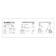 GloboStar® EXCAVATOR 61579 Παιδικό Κρεμαστό Φωτιστικό Φιγούρα Μονόφωτο 1 x E27 IP20 Κίτρινο & Μαύρο Πλαστικό - Μ45 x Π15.5 x Υ27cm