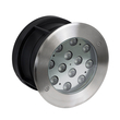 GloboStar® UNDERWATER-TUNI 90421 Υποβρύχιο Χωνευτό Φωτιστικό Σποτ Ειδικό για Σιντριβάνια LED 12W 1200lm 30° DC 24V Αδιάβροχο IP68 Φ18 x Υ11cm Ψυχρό Λευκό 6000K - Ανοξείδωτο Ατσάλι - 3 Χρόνια Εγγύηση