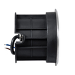 GloboStar® UNDERGROUND-FANI S-90980 Χωνευτό Φωτιστικό Σποτ Δαπέδου LED 12W 1200lm 60° DC 24V Αδιάβροχο IP68 Φ10 x Υ7.5cm Ψυχρό Λευκό 6000K - Ανοξείδωτο Ατσάλι