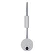 GloboStar® GOOSE 60877 Μοντέρνο Φωτιστικό Τοίχου - Απλίκα Ξενοδοχείου Bed Side LED 3W 300lm 36° AC 220-240V - Reading Light - Μ6.5 x Π15 x Υ24.5cm - Φυσικό Λευκό 4500K - Γκρι Ανθρακί - 3 Xρόνια Εγγύηση