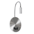 GloboStar® GOOSE 60884 Μοντέρνο Φωτιστικό Τοίχου - Απλίκα Ξενοδοχείου Bed Side LED 6W 600lm 36° & 360° AC 220-240V - Reading Light & 360° Κρυφός Φωτισμός - Φορτιστής USB 3A - Μ15.5 x Π15 x Υ30.5cm - Φυσικό Λευκό 4500K - Ασημί Νίκελ - 3 Xρόνια Εγγύηση