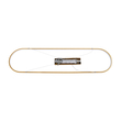 GloboStar® BOLIVAR 61274 Κρεμαστό Φωτιστικό Οροφής Design LED CCT 54W 6210lm 300° AC 220-240V - Εναλλαγή Φωτισμού μέσω Τηλεχειριστηρίου All In One Ψυχρό 6000k+Φυσικό 4500k+Θερμό 2700k Dimmable Μ120 x Π30 x Υ2cm - Χρυσό Βούρτσας - 3 Years Warranty