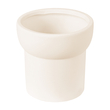 GloboStar® Artificial Garden MALLORCA 20449 Πήλινο Κεραμικό Κασπώ Γλάστρα - Flower Pot Μπεζ Φ14cm x Υ14cm