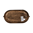 GloboStar® BOATLIGHT 61584 Vintage Industrial Φωτιστικό Τοίχου - Απλίκα - Καραβοχελώνα Εξωτερικού Χώρου Μονόφωτο 1 x E27 AC220-240V Αδιάβροχο IP65 - Σώμα Αλουμινίου & Tempered Glass - Μ21 x Π10.4 x Υ9cm - Αντικέ Μπρονζέ - Οβάλ - 5 Years Warranty
