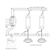 GloboStar® 71420 DL-POW1 Mi-BOXER DC DALI BUS Power Supply Τροφοδοτικό SELV AC 100-240V σε DC 16V 2 Καναλιών DC 16V 2 x 125mA 2W - Max 250mA 4W - IP20 - Din Rail Ράγας - Μ9 x Π3.4 x Υ6cm - 5 Years Warranty