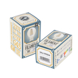 GloboStar® 99004 Λάμπα LED Long Filament E27 G45 Γλομπάκι 4W 400lm 360° AC 220-240V IP20 Φ4.5 x Υ7.5cm Θερμό Λευκό 2700K με Διάφανο Γυαλί - Dimmable - 3 Years Warranty