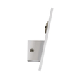 GloboStar® CUADRADO 60569 Φωτιστικό Τοίχου - Απλίκα Αρχιτεκτονικού Φωτισμού Εσωτερικού/Εξωτερικού Χώρου Up or Down LED 10W 1000lm 60° AC220-240V Αδιάβροχο IP65 - Σώμα Αλουμινίου & Tempered Glass - Μ14 x Π14 x Υ4.5cm - Θερμό Λευκό 2700K - Λευκό - Bridgelux Chip - 5 Years Warranty