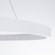 GloboStar® DIAMOND 61521 Κρεμαστό Φωτιστικό Δαχτυλίδι-Κύκλος LED CCT 67W 7504lm 360° AC 220-240V - Εναλλαγή Φωτισμού μέσω Τηλεχειριστηρίου All In One Ψυχρό 6000k+Φυσικό 4500k+Θερμό 2700k Dimmable Φ80cm - Λευκό - 3 Years Warranty