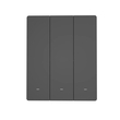 GloboStar® 80089 SONOFF M5-3C-80 SwitchMan Mechanical Smart Switch WiFi & Bluetooth AC 100-240V Max 6A 1320W (2A/Way) 3 Way