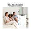 GloboStar® 80100 SONOFF 2 x PAIR NFC Tag Tap to Trigger Tap to Start Your Smart Life Carry-on or Sticker One Scene/NFC