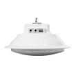 GloboStar® SOLAR-BULB 85350 Αυτόνομη Ηλιακή Κρεμαστή Λάμπα LED Giant Γλόμπος 100W 1000lm 140° 2 Λειτουργιών Ρεύματος με AC 220-240V μέσω USB Αντάπτορα ή με Φωτοβολταικό Panel 6V 12W & Επαναφορτιζόμενη Μπαταρία Li-ion 3.2V 5000mAh - Ενσωματωμένο USB 2.0 Charger Συσκευών DC5V 1000mA - IP54 - Εναλλαγή Φωτισμού μέσω Κουμπιού All In One Ψυχρό 6000k+Φυσικό 4500k+Θερμό 2700k Dimmable - Φ23 x Υ12cm - 2 Years Warranty