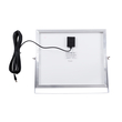 GloboStar® SOLARA-FAN 85355 Solar Fan Αυτόνομος Ηλιακός Επιδαπέδιος Ανεμιστήρας 25W 2 Λειτουργιών Ρεύματος με AC 220-240V ή με Φωτοβολταϊκό Panel 9V 12W & Επαναφορτιζόμενη Μπαταρία Li-ion 7.4V 4400mAh - 3 Ταχύτητες - Ενσωματωμένο USB 2.0 Charger Συσκευών - IP20 - Μ44 x Π37.5 x Υ132cm - Λευκό & Μπλε - 2 Years Warranty