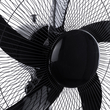 GloboStar® SOLARA-FAN 85356 Solar Fan Αυτόνομος Ηλιακός Επιδαπέδιος Ανεμιστήρας 25W 2 Λειτουργιών Ρεύματος με AC 220-240V ή με Φωτοβολταϊκό Panel 9V 12W & Επαναφορτιζόμενη Μπαταρία Li-ion 7.4V 4400mAh - 3 Ταχύτητες - Ενσωματωμένο USB 2.0 Charger Συσκευών - IP20 - Μ44 x Π37.5 x Υ132cm - Μαύρο - 2 Years Warranty
