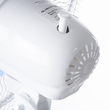 GloboStar® SOLARE-FAN 85357 Solar Fan Αυτόνομος Ηλιακός Επιδαπέδιος Ανεμιστήρας 25W 2 Λειτουργιών Ρεύματος με AC 220-240V ή με Φωτοβολταϊκό Panel 9V 15W & Επαναφορτιζόμενη Μπαταρία Li-ion 7.4V 6000mAh - 12 Ταχύτητες - Ασύρματο Χειριστήριο - Ενσωματωμένο USB 2.0 Charger Συσκευών - IP20 - Μ44 x Π37.5 x Υ132cm - Λευκό - 2 Years Warranty