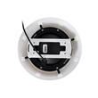 GLOBOSTAR® POOLETI 61540 Υποβρύχιο Φωτιστικό για Σιντριβάνια/Πισίνες LED 25W 1875lm 120° AC/DC 12V Αδιάβροχο IP68 Θερμό Λευκό 2700K Dimmable - 2m VDE Rubber Καλώδιο - Φ30 x Υ6.5cm - 3 Χρόνια Εγγύηση