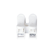 GloboStar® FAST-CONNECT 69905 Διπλή Κλέμα Ταχείας Σύνδεσης & Διακλάδωσης Καλωδίων - 2 x Είσοδοι & 2 x Έξοδοι με Συμβατή Διατομή Καλωδίων 0.2mm² έως 1mm² - 250V 2A Max - Μ2 x Π1.7 x Υ1.3cm - Λευκό - Πακέτο 20 Τεμαχίων - 5 Years Warranty