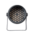 GloboStar® FLOOD-DIMO 90743 Προβολέας Wall Washer με Αντιθαμβωτική Γρίλια για Φωτισμό Κτιρίων LED 54W 4860lm 10° AC 220-240V Αδιάβροχο IP67 Μ26 x Π28 x Υ35cm Θερμό Λευκό 2700K - Γκρι Ανθρακί - 3 Χρόνια Εγγύηση