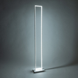 GloboStar® CORNELIE 60464 Επιδαπέδιο Φωτιστικό LED CCT 24W 2640lm 200° AC 220-240V - Εναλλαγή Φωτισμού μέσω Διακόπτη On/Off All In One Ψυχρό 6000k+Φυσικό 4500k+Θερμό 2700k Μ26 x Π16 x Υ153cm - Λευκό - 3 Χρόνια Εγγύηση