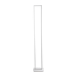 GloboStar® CORNELIE 60464 Επιδαπέδιο Φωτιστικό LED CCT 24W 2640lm 200° AC 220-240V - Εναλλαγή Φωτισμού μέσω Διακόπτη On/Off All In One Ψυχρό 6000k+Φυσικό 4500k+Θερμό 2700k Μ26 x Π16 x Υ153cm - Λευκό - 3 Χρόνια Εγγύηση
