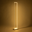 GloboStar® CORNELIE 60464 Επιδαπέδιο Φωτιστικό LED CCT 24W 2640lm 200° AC 220-240V - Εναλλαγή Φωτισμού μέσω Διακόπτη On/Off All In One Ψυχρό 6000k+Φυσικό 4500k+Θερμό 2700k Μ26 x Π16 x Υ153cm - Λευκό - 3 Χρόνια Εγγύηση