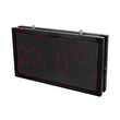 GloboStar® DISPLAY 90278 LED Scrolling Display 64x32cm - Κυλιόμενη Ψηφιακή Πινακίδα / Επιγραφή Διπλής Όψης P10 LED SMD AC 220-240V - Λειτουργία μέσω Wi-Fi με Εφαρμογή APP - Αισθήτηρας Θερμοκρασίας και Υγρασίας - Αδιάβροχο IP65 - Μ70 x Π11 x Υ38.5cm - Κόκκινο - 1 Χρόνο Εγγύηση