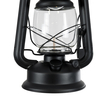GloboStar® BARBAROSSA 01704 Vintage Κρεμαστό Φωτιστικό Ανάρτηση Μονόφωτο 1 x E27 IP20 Μαύρο Μέταλλο, Διάφανο Γυαλί με Μπεζ Σχοινί - Μ18 x Π18 x Υ28cm