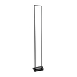 GloboStar® CORNELIE 60463 Επιδαπέδιο Φωτιστικό LED CCT 24W 2640lm 200° AC 220-240V - Εναλλαγή Φωτισμού μέσω Διακόπτη On/Off All In One Ψυχρό 6000k+Φυσικό 4500k+Θερμό 2700k Μ26 x Π16 x Υ153cm - Μαύρο - 3 Χρόνια Εγγύηση