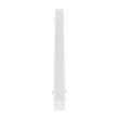 GloboStar® RECESS-PROFILE 70833-1M Προφίλ Αλουμινίου - Βάση & Ψύκτρα Ταινίας LED με Λευκό Γαλακτερό Κάλυμμα - Χωνευτή Χρήση - Πατητό Κάλυμμα - Λευκό - 1 Μέτρο - Μ100 x Π7.5 x Υ7cm