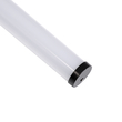 GloboStar® SURFACEPENDANT-PROFILE 70854-1M Προφίλ Αλουμινίου - Βάση & Ψύκτρα Ταινίας LED με Λευκό Γαλακτερό Κάλυμμα - Επιφανειακή & Κρεμαστή Χρήση - Πατητό Κάλυμμα - Μαύρο - 1 Μέτρο - Μ100 x Φ3cm