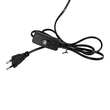 GloboStar® TUVALU 02236 Boho Επιτραπέζιο Φωτιστικό Μονόφωτο 1 x E27 IP20 Καφέ Ξύλο με Μπεζ Νήμα - Μ22 x Π22 x Υ42cm
