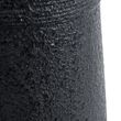GloboStar® Artificial Garden JAKLIN 20723 Επιδαπέδιο Πολυεστερικό Τσιμεντένιο Κασπώ Γλάστρα - Flower Pot Μαύρο Φ34 x Υ62cm