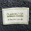 GloboStar® Artificial Garden CHLOE 20708 Επιδαπέδιο Πολυεστερικό Τσιμεντένιο Κασπώ Γλάστρα - Flower Pot Μαύρο Μ60 x Π55 x Υ43cm
