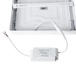GloboStar® 60204 Εξωτερικό LED Panel 22x22cm 20W 2120lm 120° AC 220-240V IP20 Μ22 x Π22 x Υ3cm Φυσικό Λευκό 4500K - 3 Χρόνια Εγγύηση