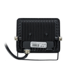 GloboStar® ATLAS 61517 Επαγγελματικός Προβολέας LED 10W 1150lm 120° AC 220-240V - Αδιάβροχος IP67 - Μ10 x Π2 x Υ8cm - Μαύρο - Θερμό Λευκό 2700K - LUMILEDS Chips - TÜV Rheinland Certified - 5 Χρόνια Εγγύηση