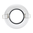 GloboStar® DELTA 77814 Χωνευτό Κινούμενο Στρόγγυλο Σποτ Οροφής για Λάμπα MR16 με Βάση GU5.3 ή GU10 - IP20 - Μεταλλικό - Φ92 x Υ28mm - Λευκό - 5 Χρόνια Εγγύηση