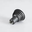 GLOBOSTAR® NANOBEAM 90600 Σποτ GU10 MR16 LED 3W 390lm 3° AC 220-240V IP20 Θερμό Λευκό 2700K Dimmable - CREE XPE - Γκρι Ανθρακί - Φ5 x Υ6cm - 3 Χρόνια Εγγύηση