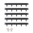 VEVOR Steel Landscape Edging 5 Packs 39 x 3 in Resistant στη σκουριά Pathway Divider