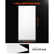 VEVOR 1-pack HDPE Πλαστικό φύλλο πλαστικού πίνακα 24 x 48 ιντσών, πάχος 1/2 ίντσας