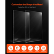 VEVOR 2-pack Plexiglass Ακρυλικά Φύλλα 24 x 48 Σε Πλαστικά Φύλλα 1/8 Σε Παχύ