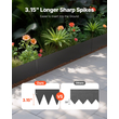 VEVOR Steel Landscape Edging 4 Packs 40 x 6 in Resistant στη σκουριά Pathway Divider