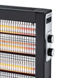 ΘΕΡΜΑΣΤΡΑ ΧΑΛΑΖΙΑ SLIM 2800W ΜΑΥΡH ΜΕ ΘΕΡΜΟΣΤΑΤΗ