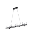 ΦΩΤΙΣΤΙΚΟ ΚΡΕΜΑΣΤΟ ΑΛΟΥΜΙΝΙO LED 58W 3000K 5800Lm 1200X1500mm  ΜΑΥΡΟ-ΧΡΥΣΟ ARTE ILLUMINA VELAS