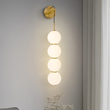 ΑΠΛΙΚΑ ΤΟΙΧΟΥ ΜΕΤΑΛΛΙΚΗ LED 19W ΓΥΑΛΙ 160 Χ650mm ΜΠΡΟΝΖΕ-ΛΕΥΚΟ ARTE ILLUMINA TREA