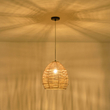ΦΩΤΙΣΤΙΚΟ ΚΡΕΜΑΣΤΟ BAMBOO 1XE27  MAX 40W 300X300X300mm ΚΑΦΕ ARTE ILLUMINA AITHRA