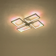 ΦΩΤΙΣΤΙΚΟ ΟΡΟΦΗΣ AΛΟΥΜΙΝΙΟ LED  36W 3000Κ 1200Lm  450X580X55mm AΣΗΜΙ ARTE ILLUMINA SQUARE