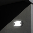 ΑΠΛΙΚΑ ΟΒΑΛ LED 15W 215X125X59mm 4000Κ IP66 ΛΕΥΚΟ-ΜΑΥΡΟ ARTE ILLUMINA