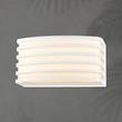 ΑΠΛΙΚΑ ΤΟΙΧΟΥ ΟΒΑΛ Ε27 MAX 20W 200X100X90mm ΛΕΥΚΗ ARTE ILLUMINA