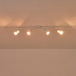ΣΠΟΤ ΜΕΤΑΛΛΙΚΟ 4ΦΩΤΟ 4XGU10 Max 7W  790X80X165mm ΛΕΥΚΟ ARTE ILLUMINA OLYMP