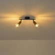 ΣΠΟΤ ΜΑΥΡΟ ΜΕ ΞΥΛΟ ΚΑΙ ΔΙΧΤΥ 2XE14 255X80X145mm ARTE ILLUMINA MESHY
