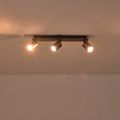 ΣΠΟΤ ΑΛΟΥΜΙΝΙΟΥ 3ΦΩΤΟ 3XGU10  450X80X120mm ΓΚΡΙ ARTE ILLUMINA LUXY